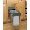 Rev-A-Shelf Rev-A-Shelf Stainless Steel Undersink Double Waste Container 8-785-30-2SS
